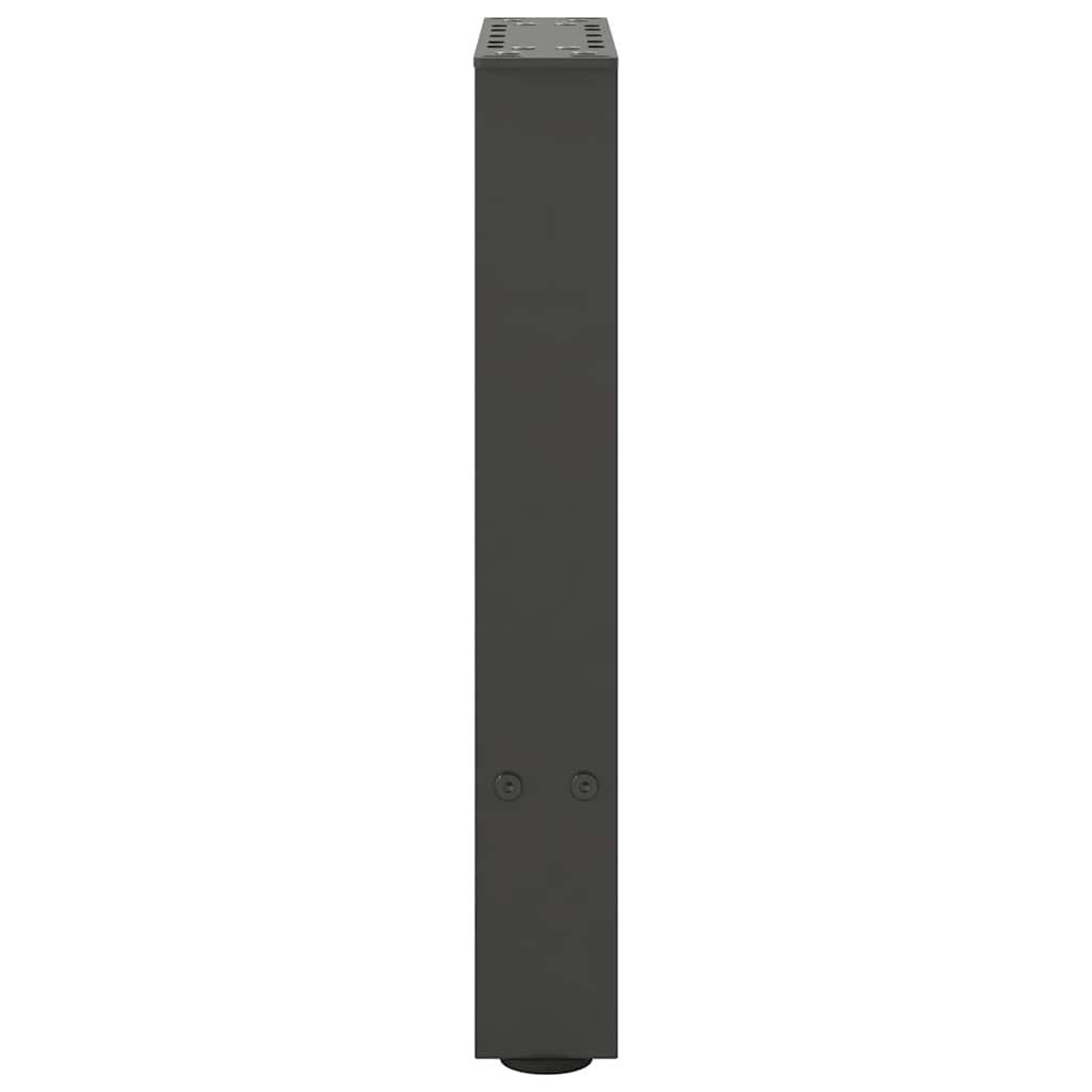 Kavos staliuko kojos, antracito spalvos, 2 vnt., 28x(42 - 43) cm, plienas - Namų Idėja
