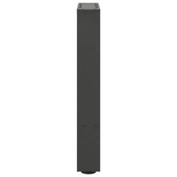 Kavos staliuko kojos, antracito spalvos, 2 vnt., 38x(42 - 43) cm, plienas - Namų Idėja