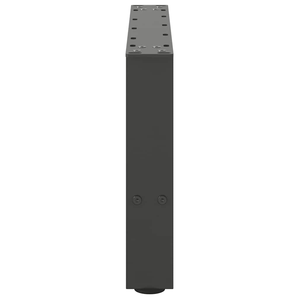 Kavos staliuko kojos, antracito spalvos, 2 vnt., 50x(30 - 31) cm, plienas - Namų Idėja