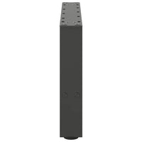Kavos staliuko kojos, antracito spalvos, 2 vnt., 50x(30 - 31) cm, plienas - Namų Idėja