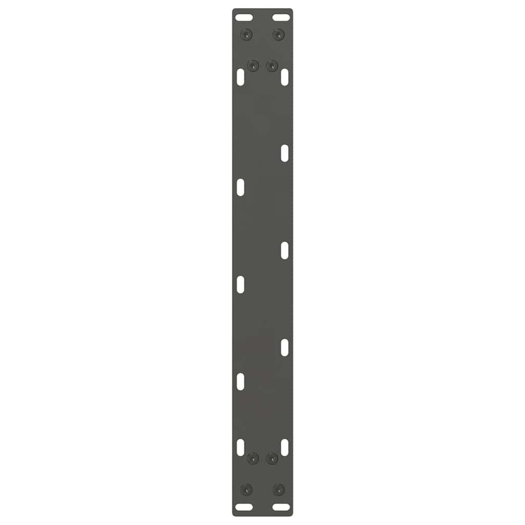 Kavos staliuko kojos, antracito spalvos, 2 vnt., 50x(30 - 31) cm, plienas - Namų Idėja