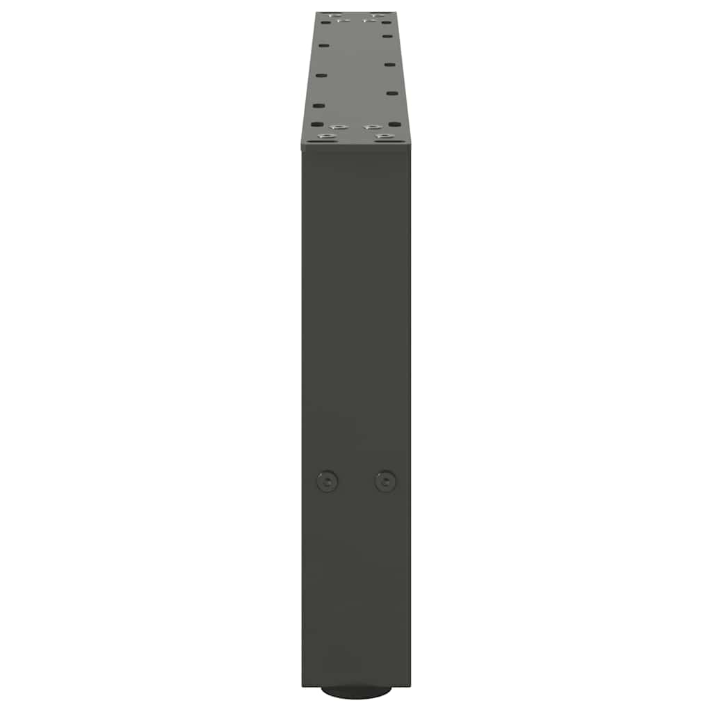 Kavos staliuko kojos, antracito spalvos, 2 vnt., 60x(30 - 31) cm, plienas - Namų Idėja