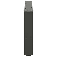 Kavos staliuko kojos, antracito spalvos, 2 vnt., 60x(30 - 31) cm, plienas - Namų Idėja