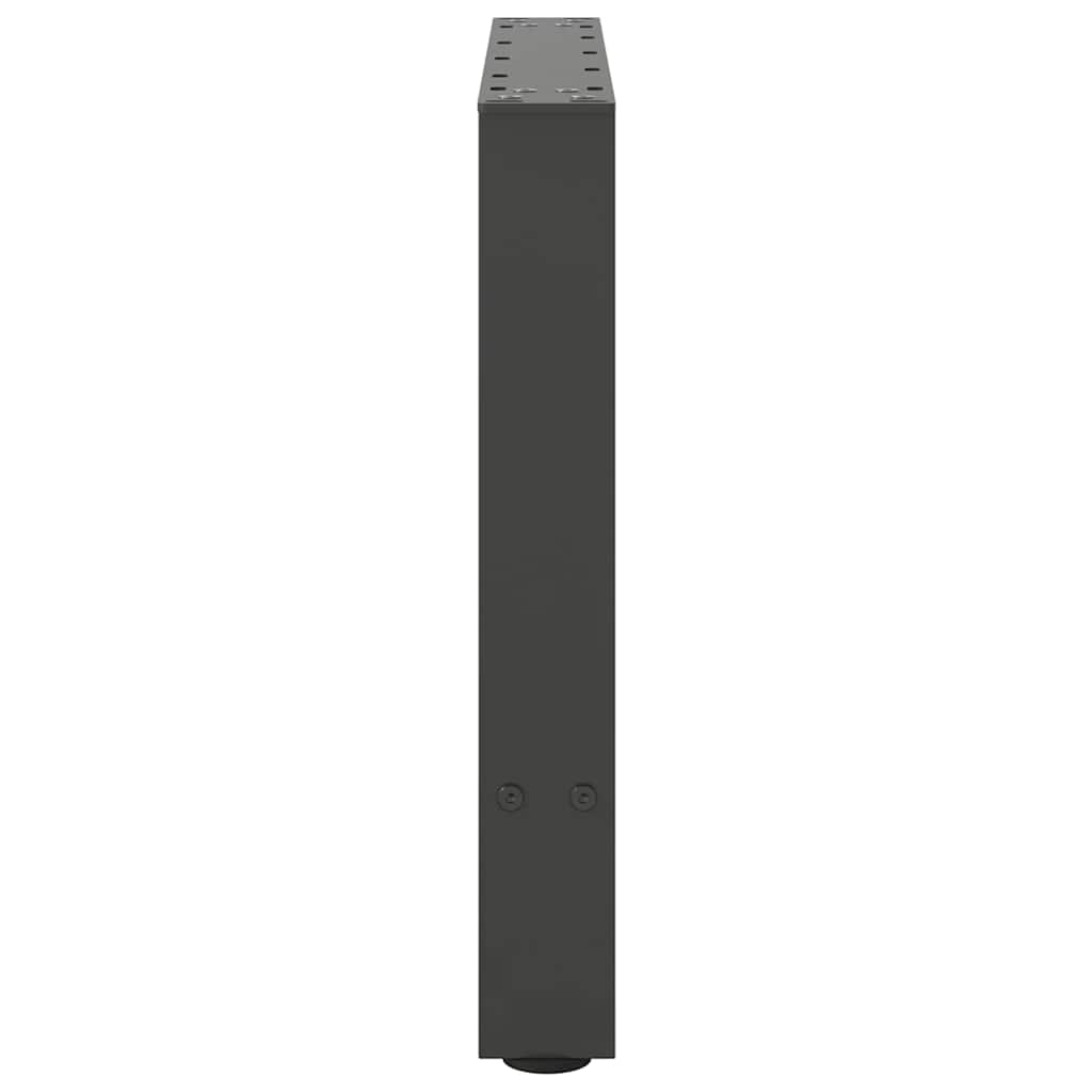 Kavos staliuko kojos, antracito spalvos, 2 vnt., 60x(42 - 43) cm, plienas - Namų Idėja