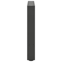 Kavos staliuko kojos, antracito spalvos, 2 vnt., 60x(42 - 43) cm, plienas - Namų Idėja