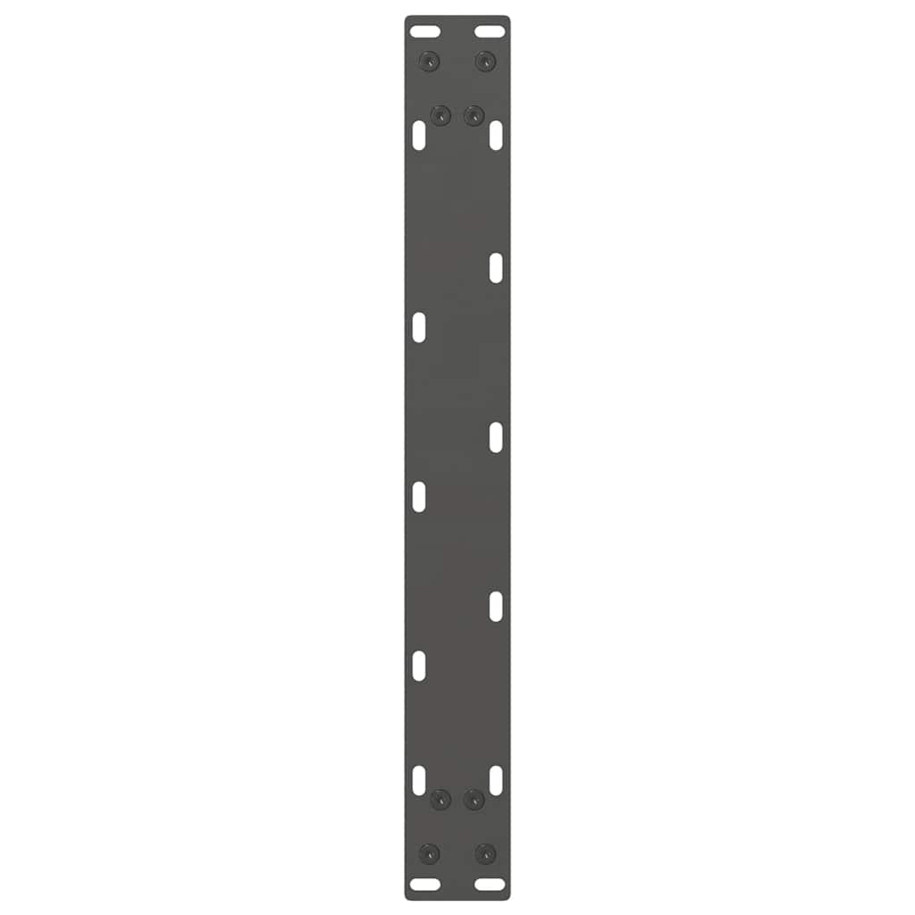 Kavos staliuko kojos, antracito spalvos, 2 vnt., 60x(42 - 43) cm, plienas - Namų Idėja