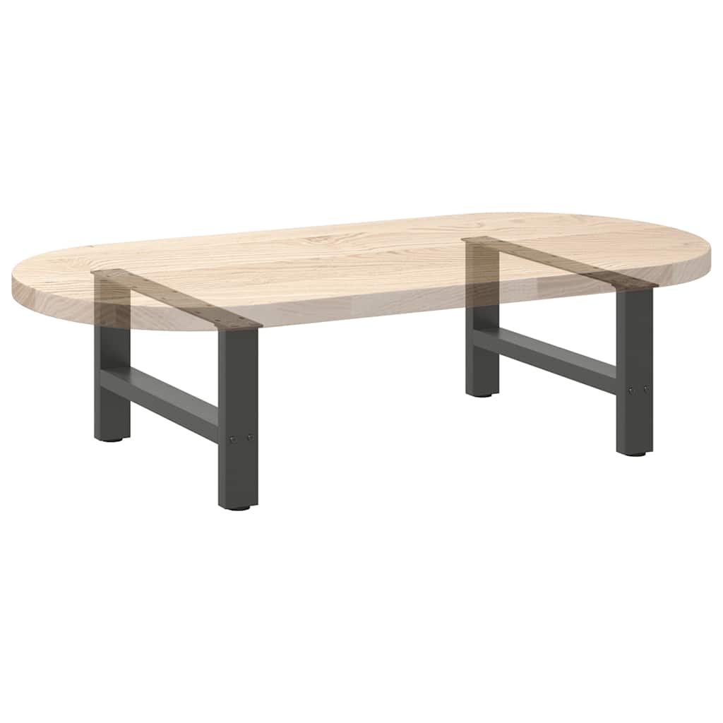 Kavos staliuko kojos, antracito spalvos, 2 vnt., 70x(30 - 31) cm, plienas - Namų Idėja