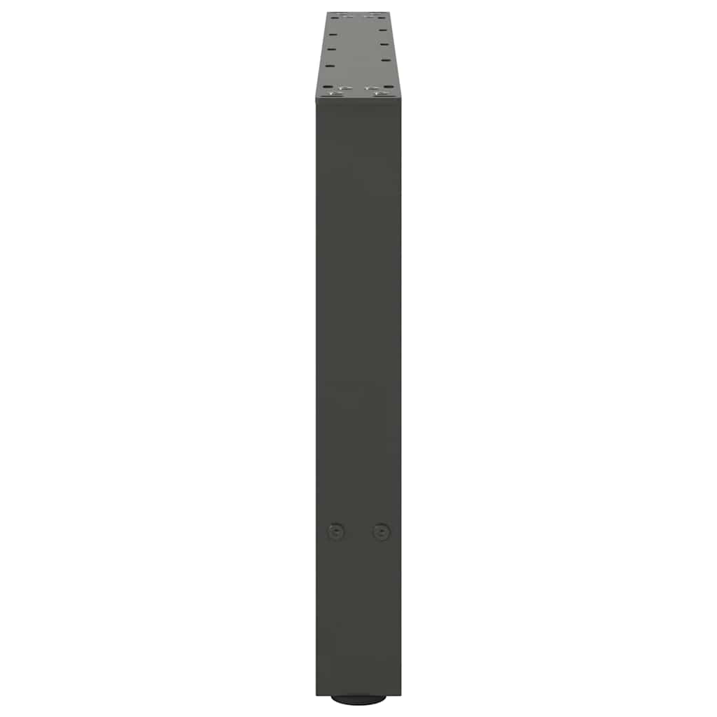 Kavos staliuko kojos, antracito spalvos, 2 vnt., 70x(42 - 43) cm, plienas - Namų Idėja