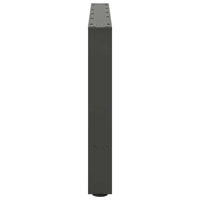 Kavos staliuko kojos, antracito spalvos, 2 vnt., 70x(42 - 43) cm, plienas - Namų Idėja
