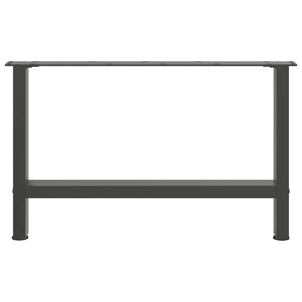 Kavos staliuko kojos, antracito spalvos, 2 vnt., 70x(42 - 43) cm, plienas - Namų Idėja