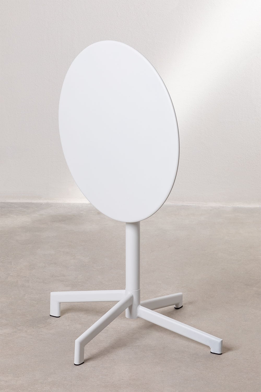 Round bar table ALTO, white