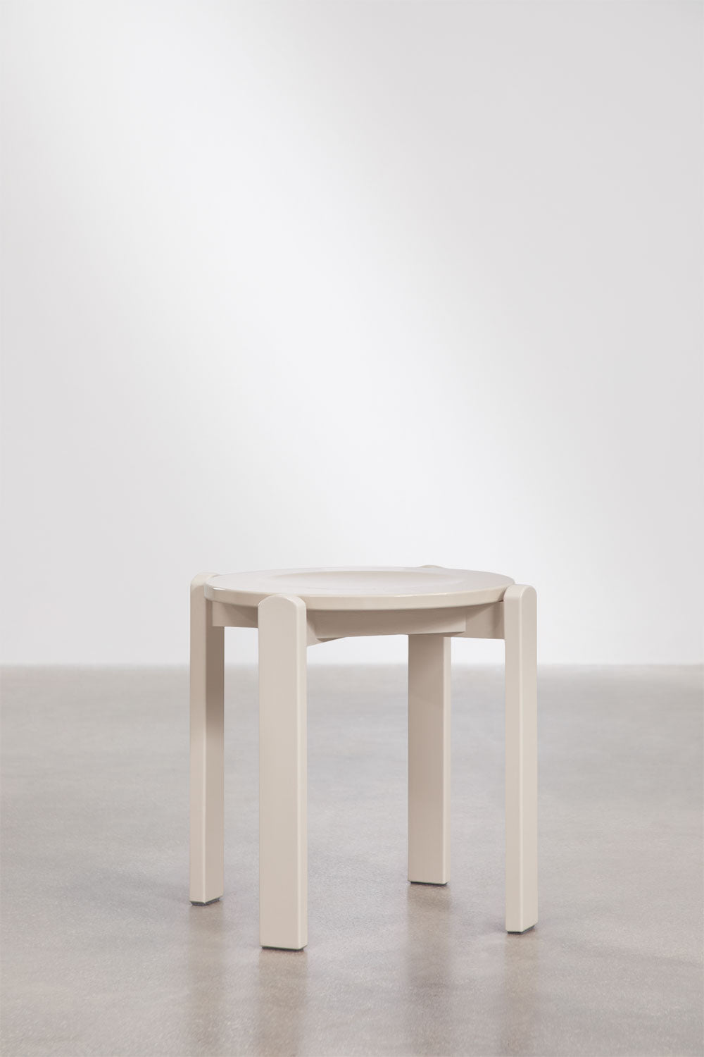 Kėdutė NILVA, kreminė, 45 cm