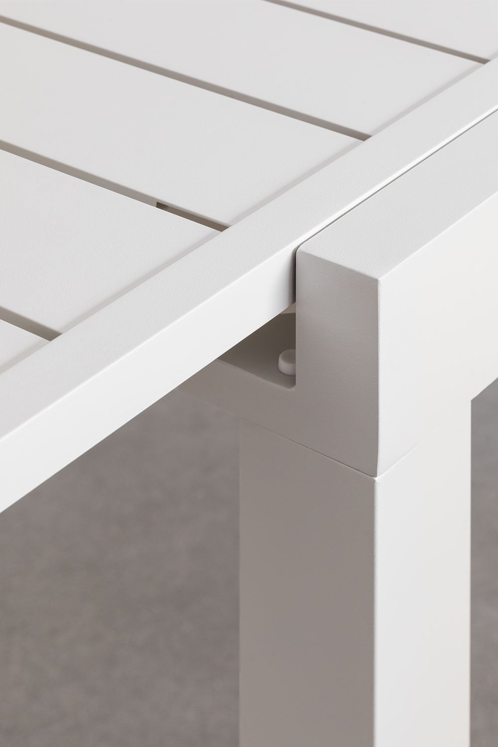 STARMI Outdoor Dining Set, Square, White