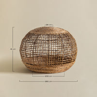 Šviestuvo gaubtas UDENA, Natūralus, Ø60 cm