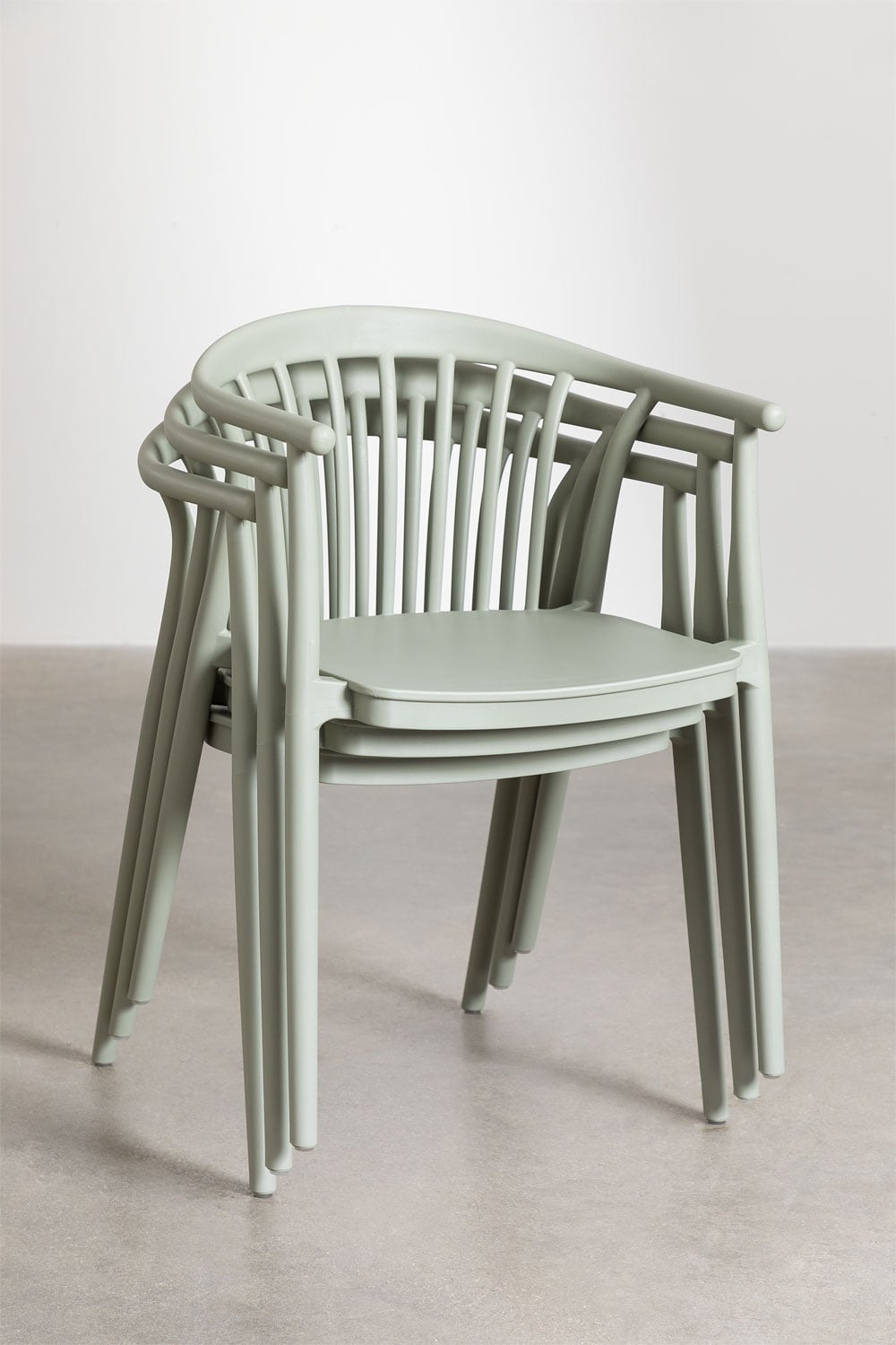 Dining chair GAROURA, white