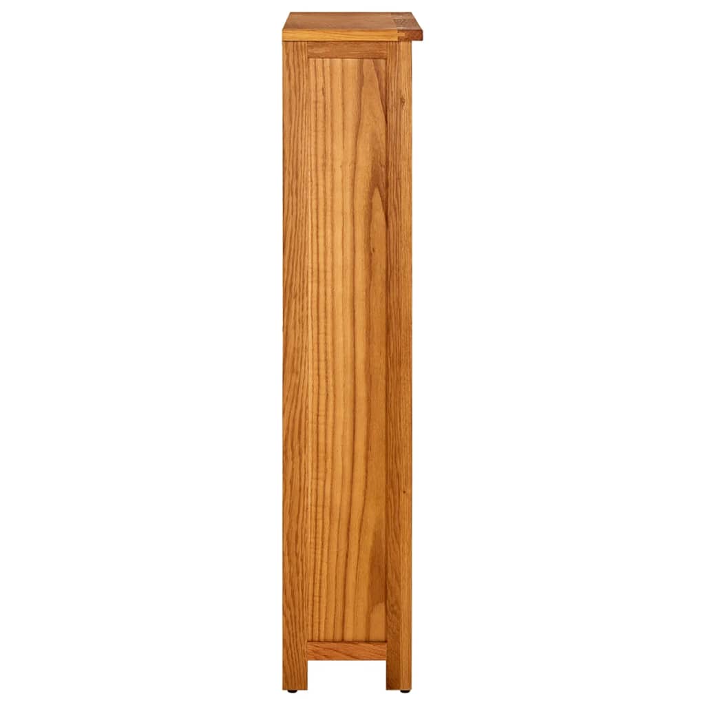 Knygų spinta, 4 aukštų, 70x22x110cm, ąžuolo medienos masyvas - Namų Idėja