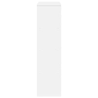 Knygų spinta, baltos spalvos, 100x33x125,5cm, apdirbta mediena - Namų Idėja