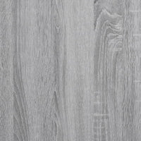 Knygų spinta, pilka ąžuolo, 100x33x187,5cm, apdirbta mediena - Namų Idėja