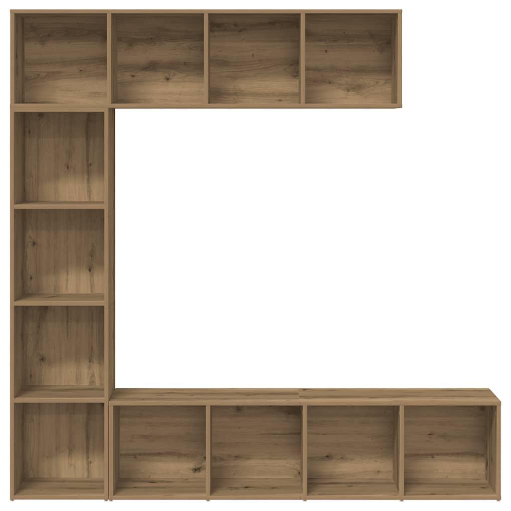 knygų spintelės 3 vnt Artisan Oak Engineered Wood - Namų Idėja