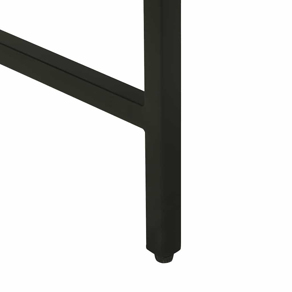 Komoda 100x35x70 cm Kieta mediena, šiurkšti mango - Namų Idėja