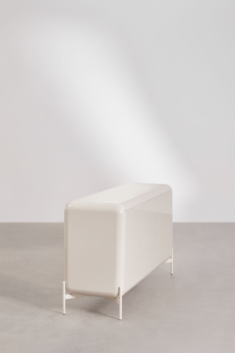 Kumode ADEMUA, balta MDF