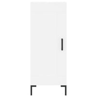 Komoda, baltos spalvos, 34,5x34x180cm, apdirbta mediena - Namų Idėja