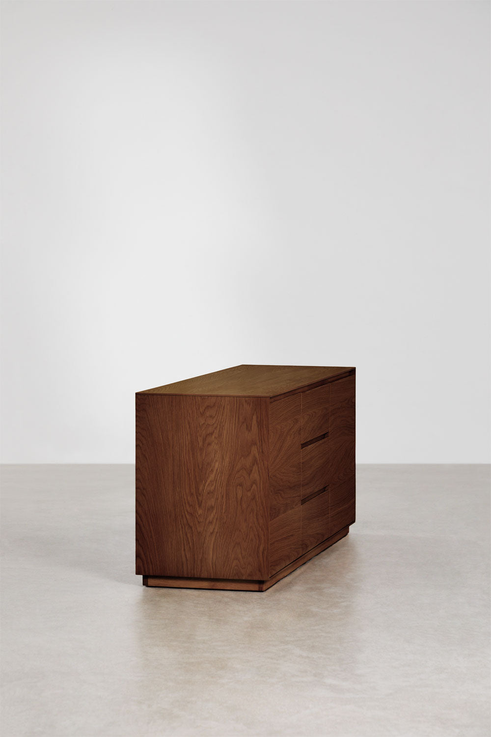 BONKISA chest of drawers, natural veneer