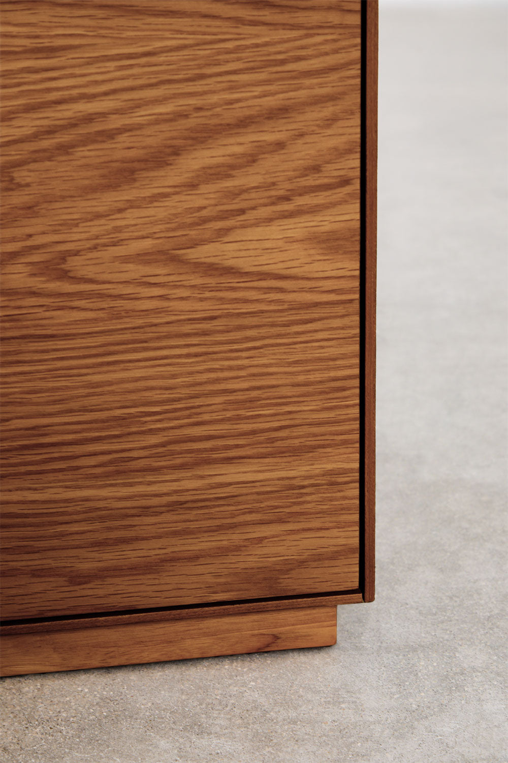 BONKISA chest of drawers, natural veneer