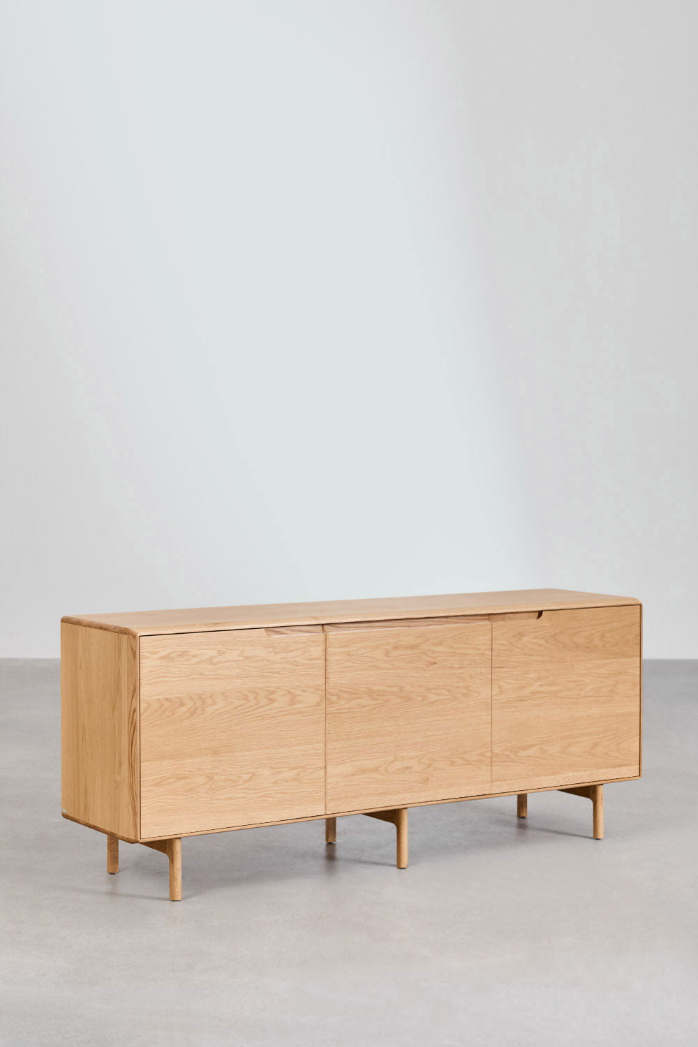 Komoda-bufetas FENUORA 180x45 cm, medžio lukštas
