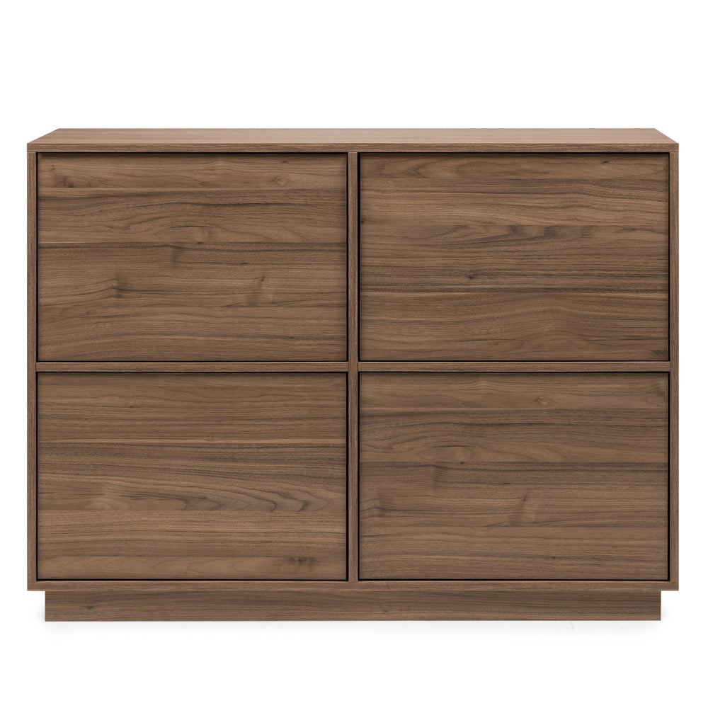 Chest of drawers GENIAL, 4 doors, orehas royal