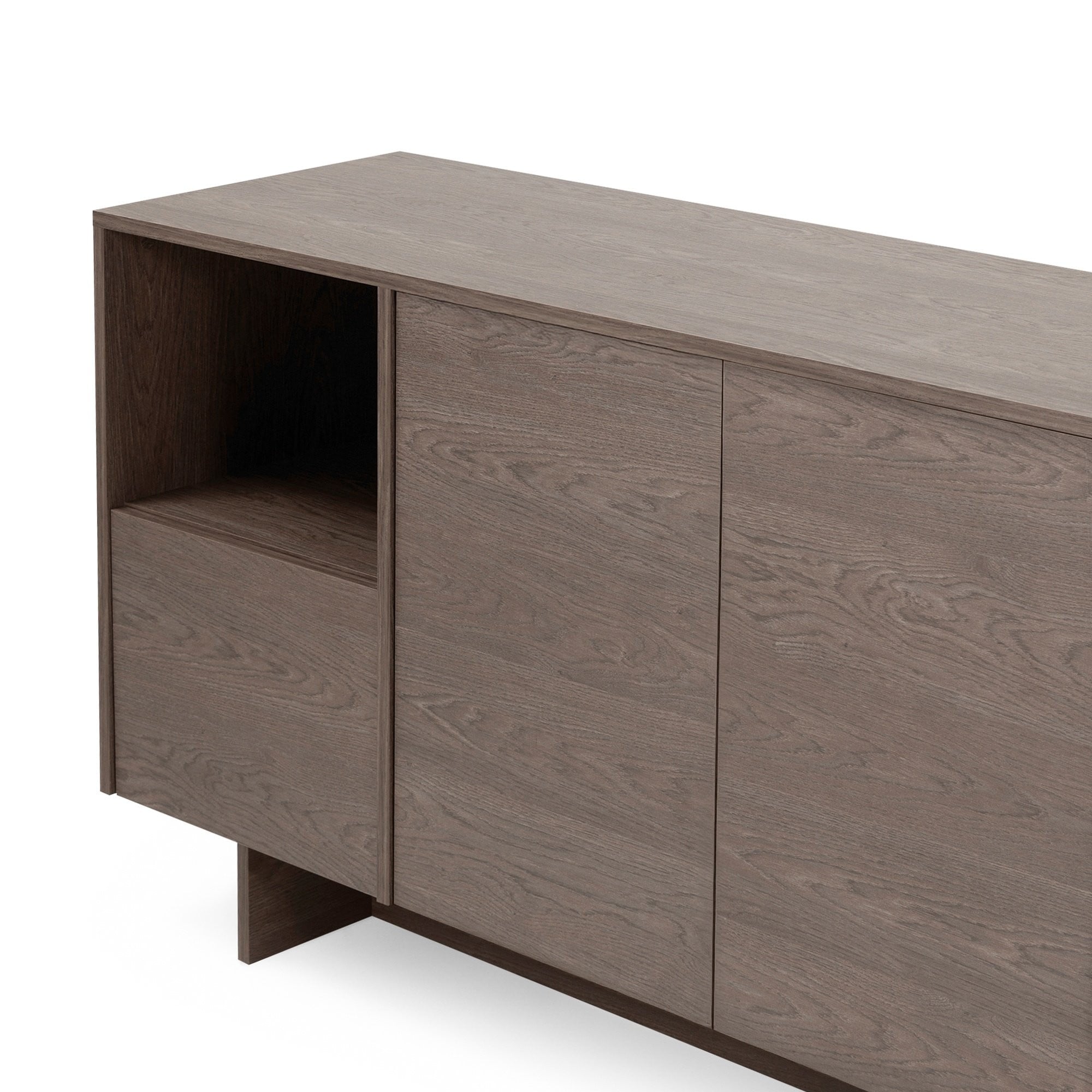 Chest of drawers GOLFE, four doors, Baltic storm oak