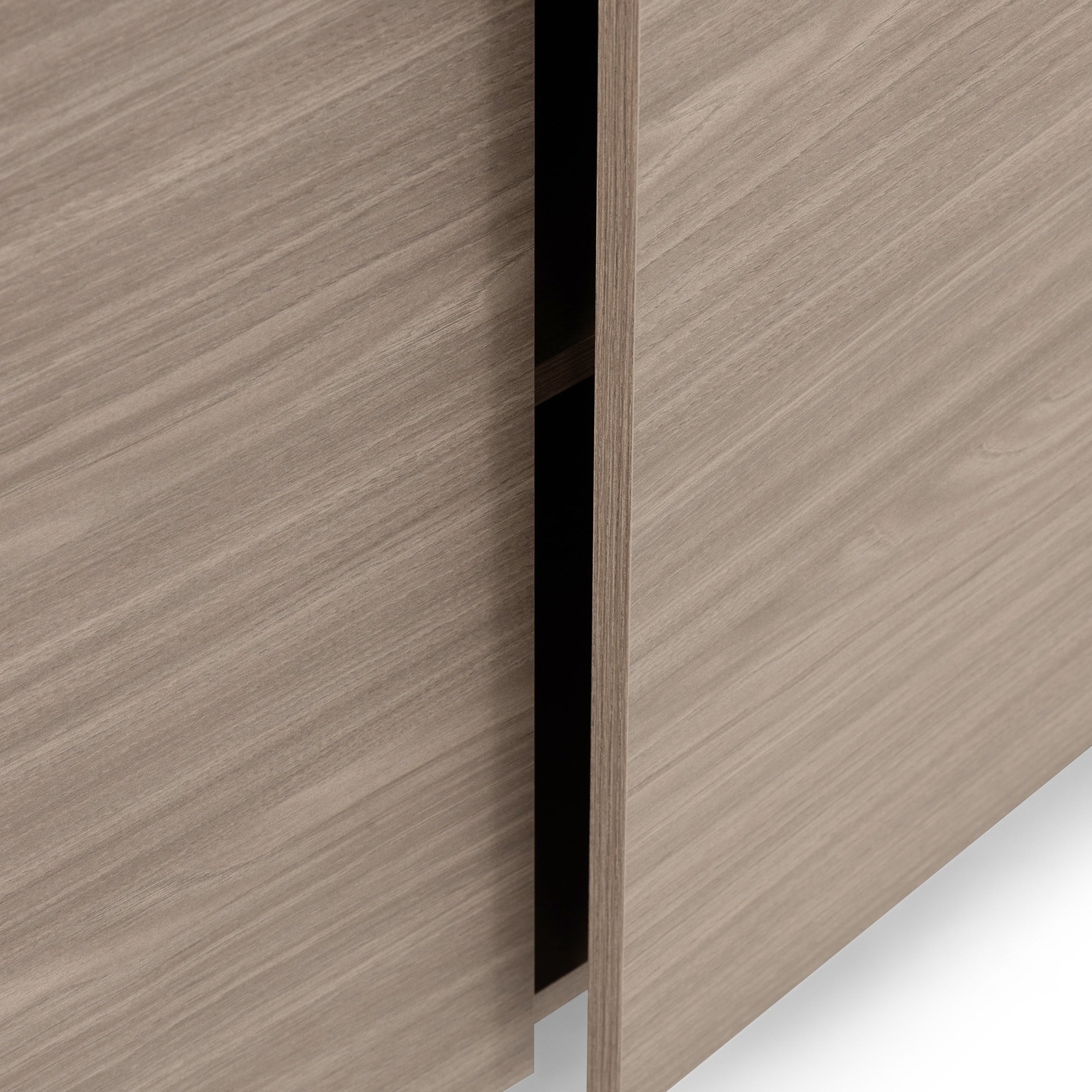 GOLFE Chest of Drawers, four doors, pearl oak