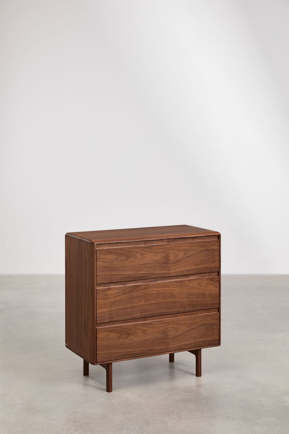 Chest of drawers FENUORA, dark walnut