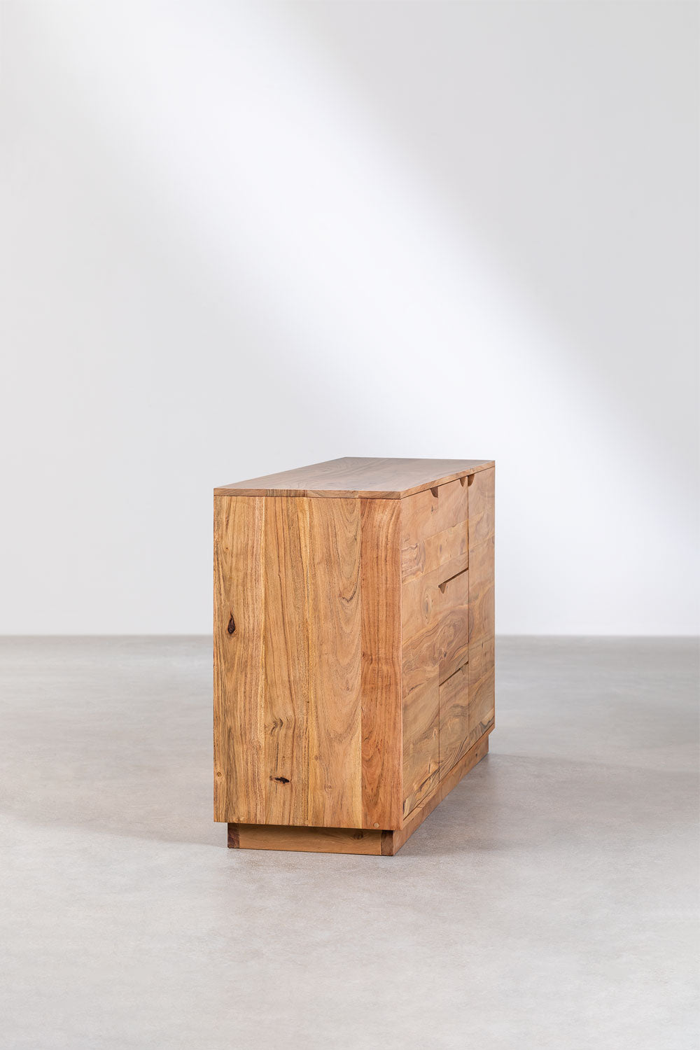 TIRVETU chest of drawers, acacia wood