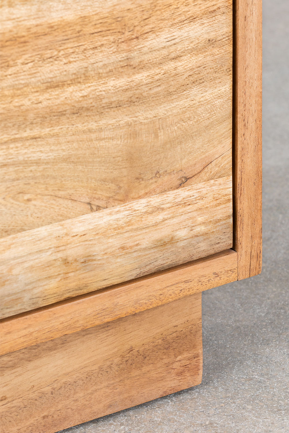 TIRVETU chest of drawers, acacia wood