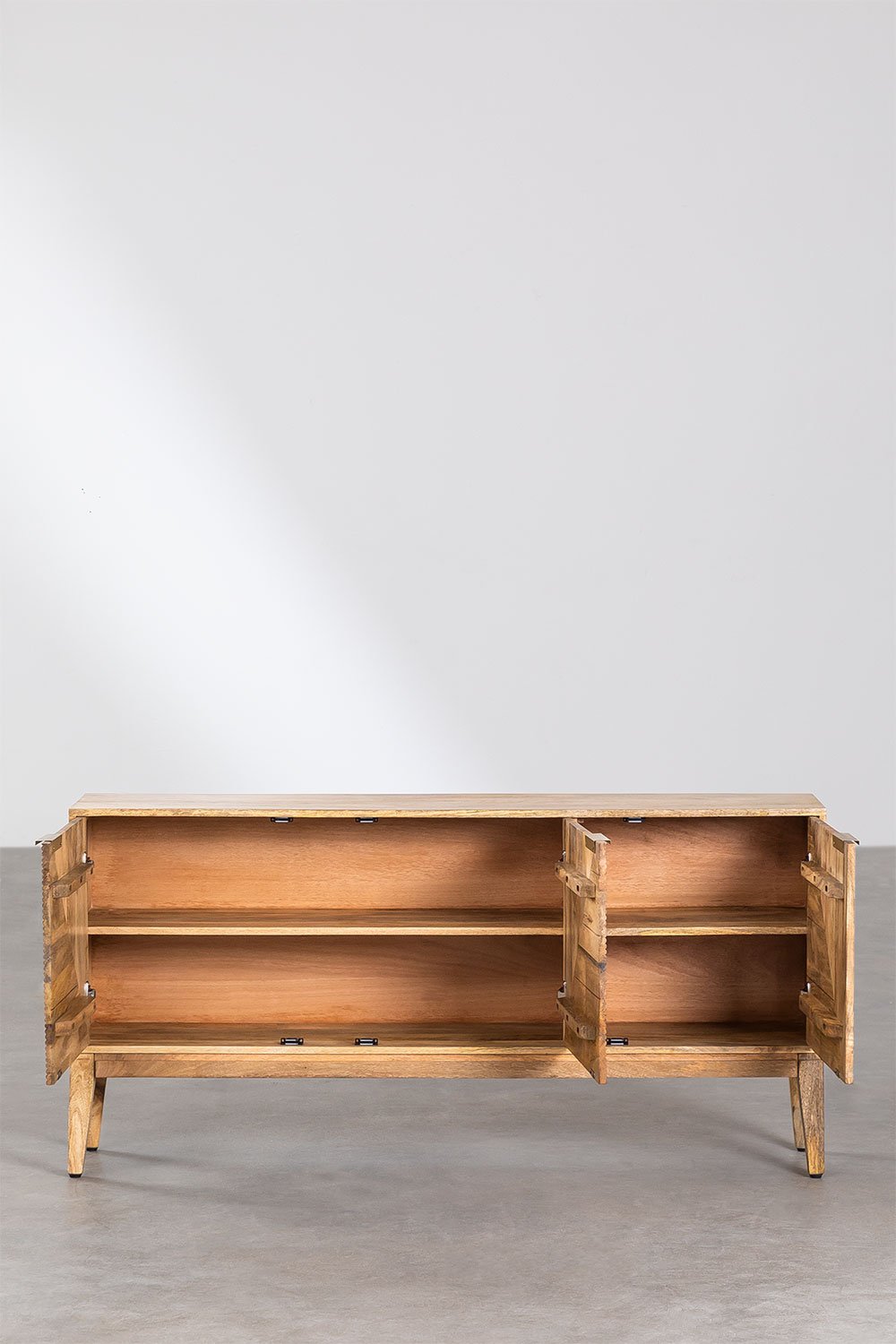 Komoda BORKU DANDIA, mango medis, mosiškos detalės