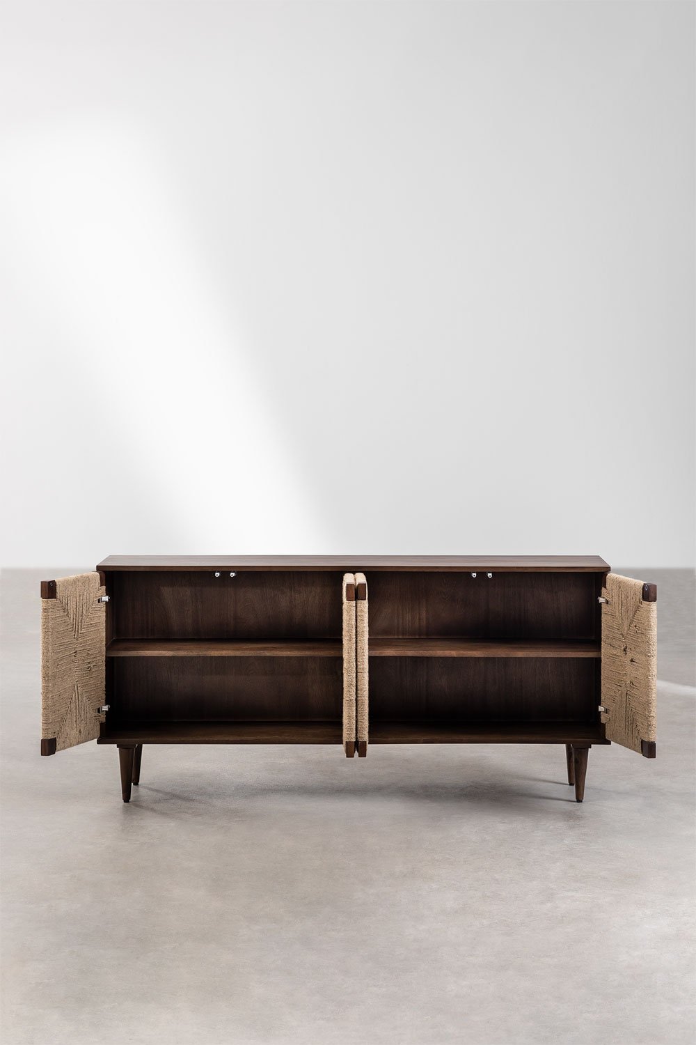 Komoda EVUTI su jutės durimis