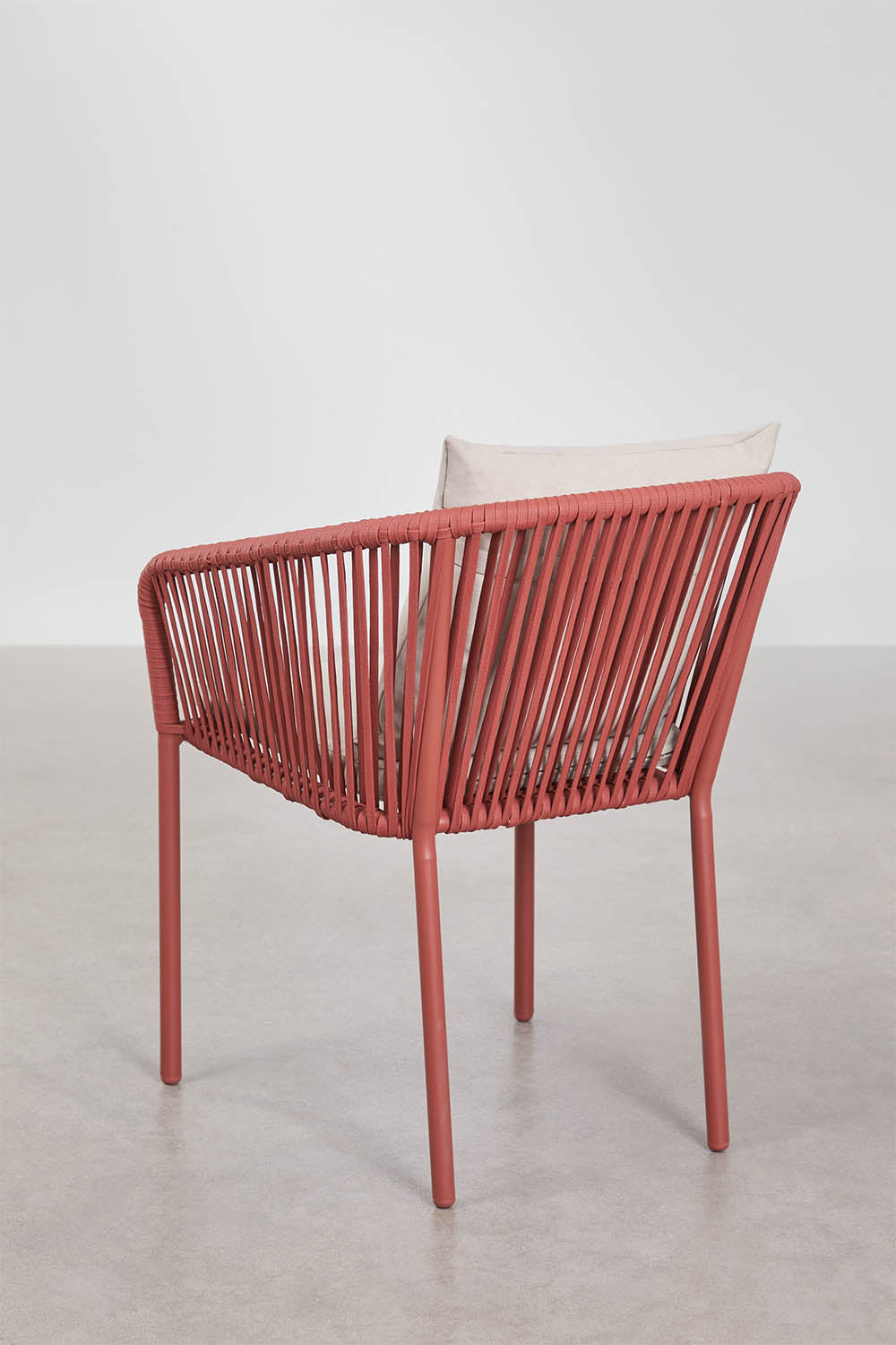 Komplekts AGNES Classic, galds 160x90 cm, 4 krēsli, terakota