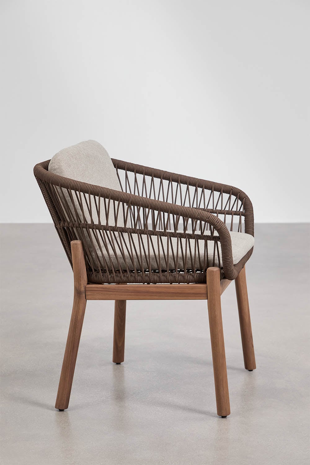 Komplektas DAIVA, 250-310 cm, 8 kėdžių KRISTINE, tamsus (2)