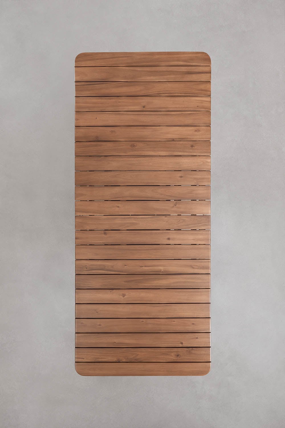 Komplektas DAIVA, 250-310 cm, 8 kėdžių KRISTINE, tamsus (2)