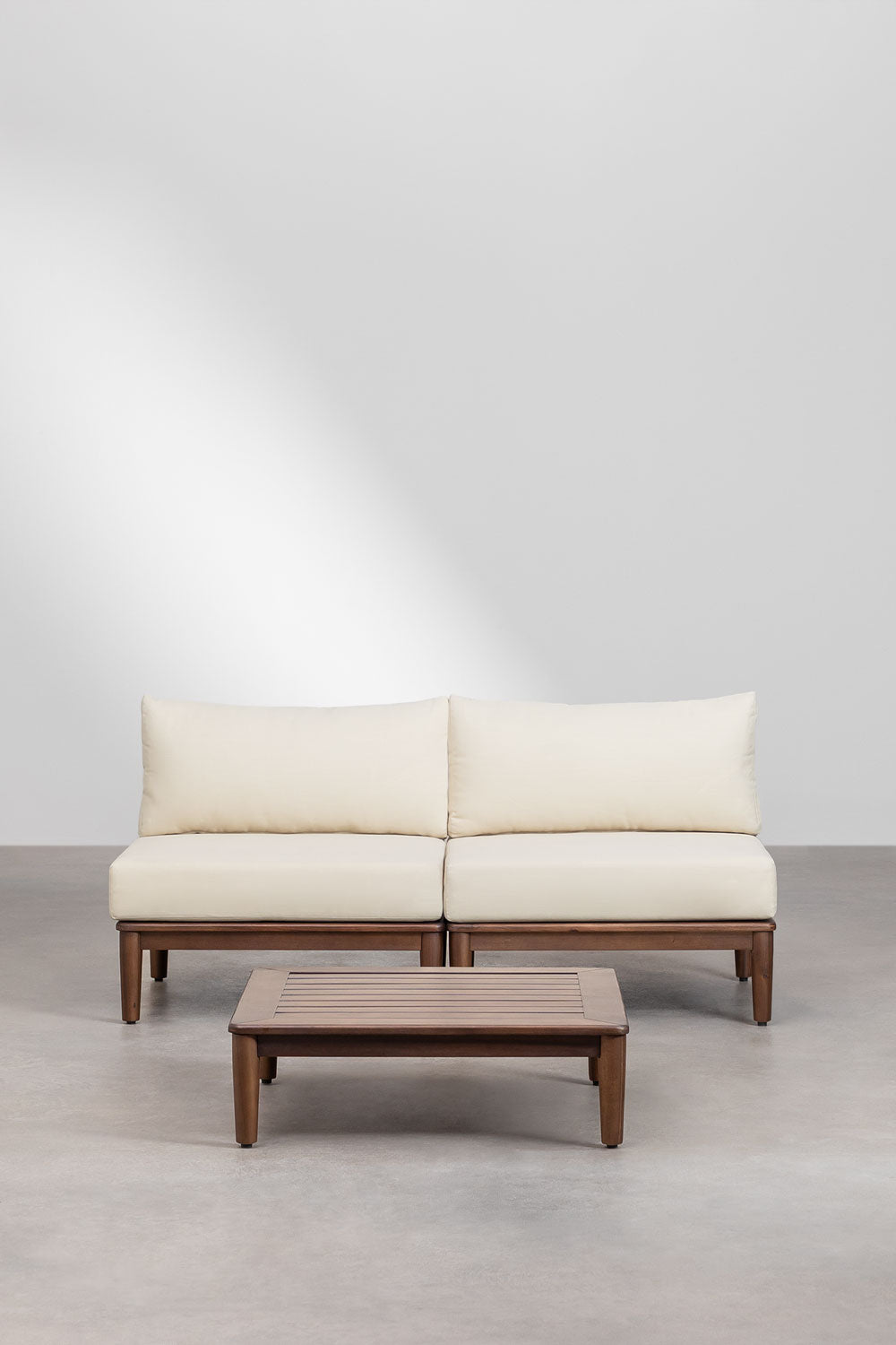 Komplektas MODENA, 2 dalių sofa ir staliukas