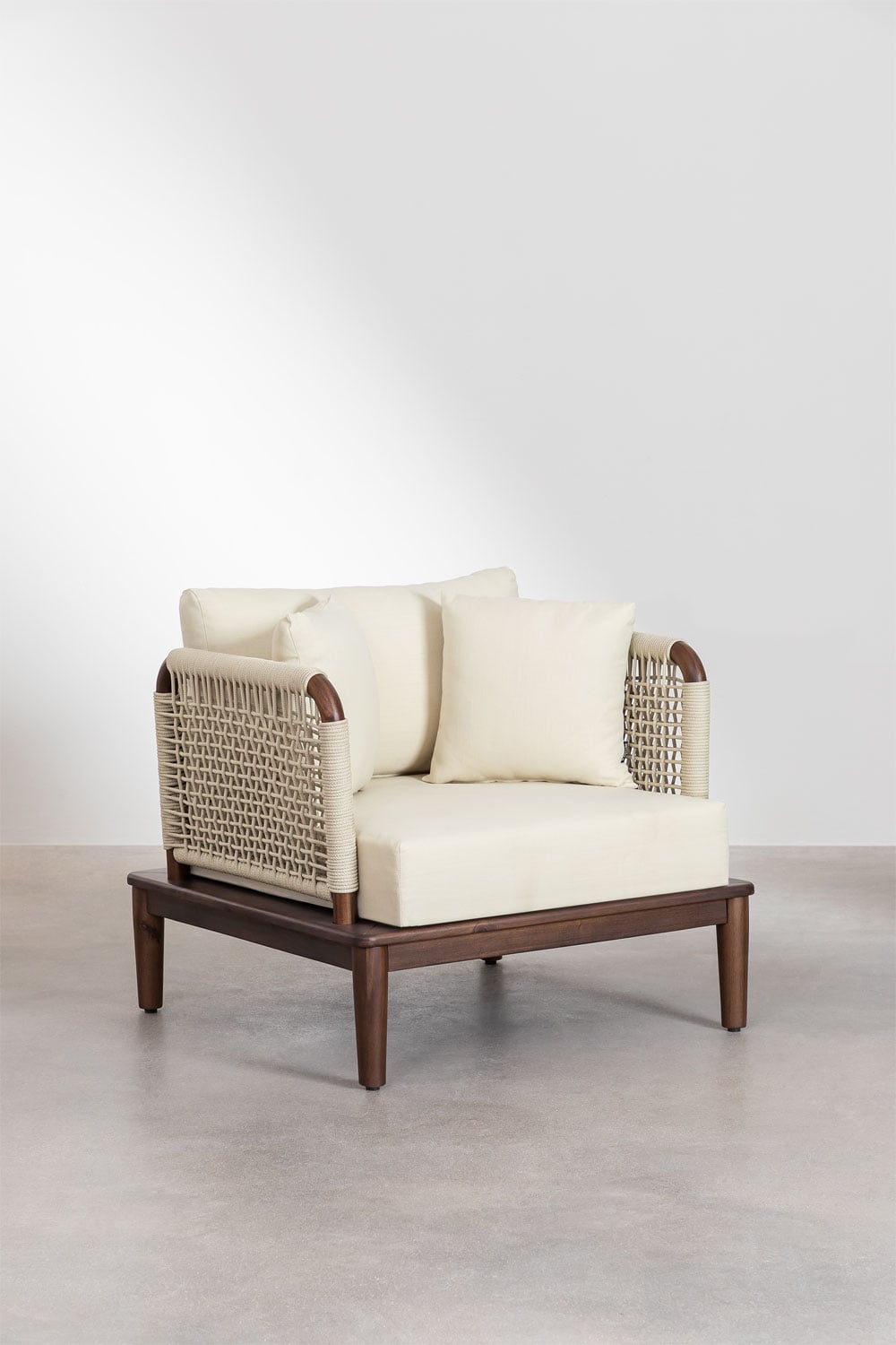 Komplektas MODENA, sofa, pufas ir fotelis (6 vietų)