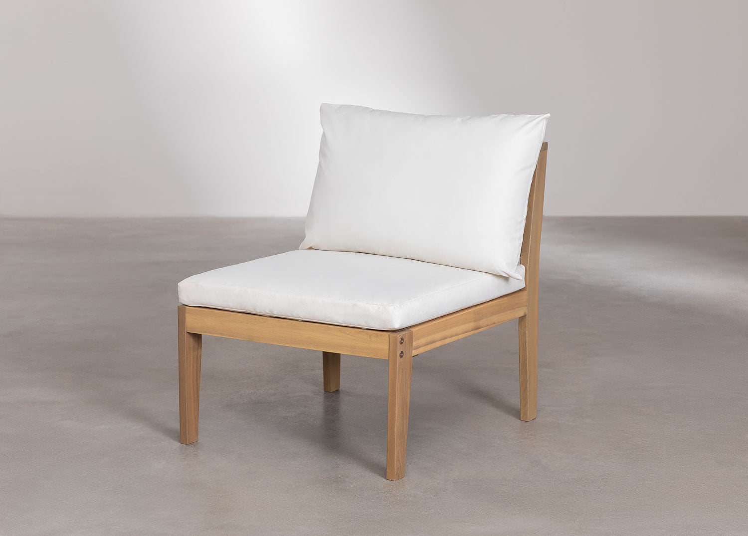 MODULO set, sofa and coffee table, white