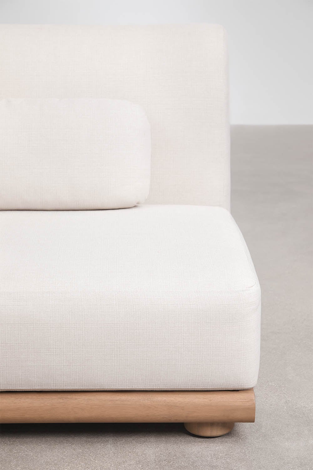 Komplektas NEXO, sofa su šezlongu ir 2 staliukai