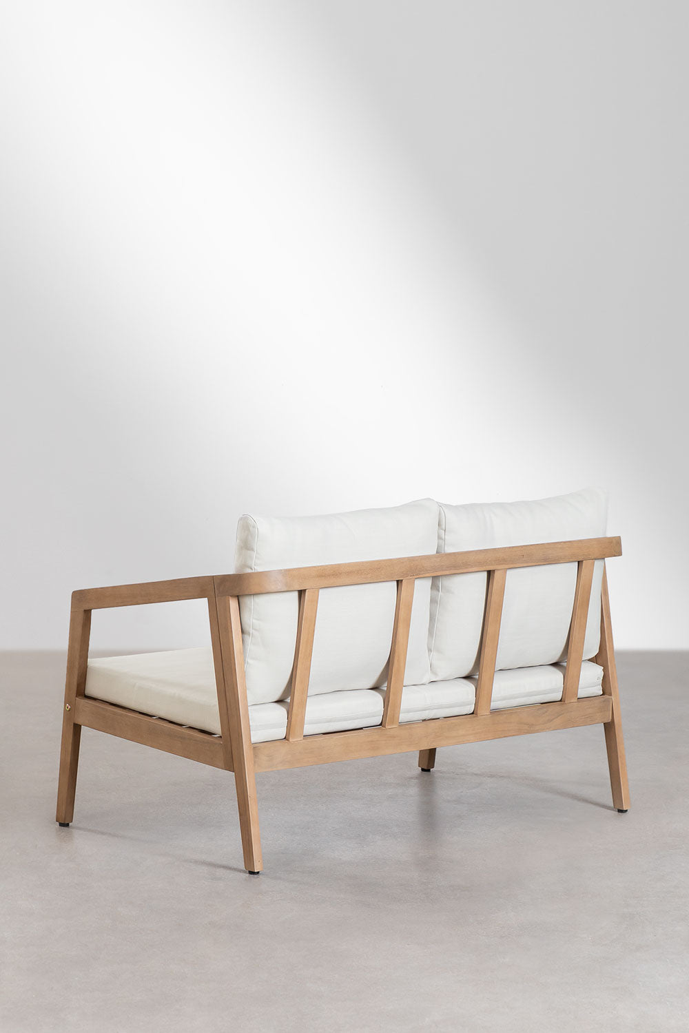 Komplektas VIRVO, sofa, 2 foteliai ir staliukas, šviesus (1 var.)