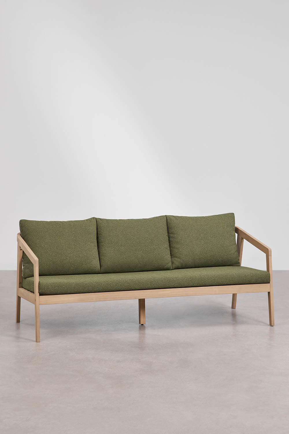 Komplektas VIRVO, sofa, 2 foteliai ir staliukas, šviesus (4 var.)