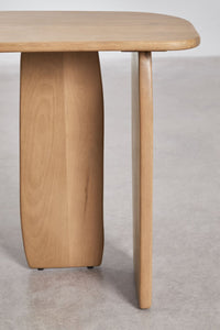 Mango medienos konsolė su moderniomis kojomis | namuideja.lt | konsolė interjerui