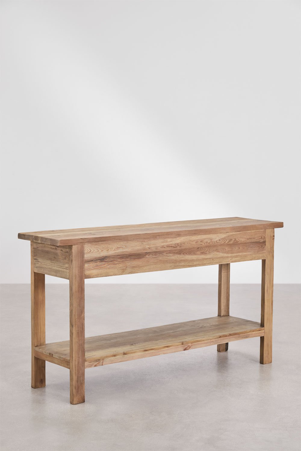 Konsolė KIRENA 170x45 cm iš perdirbtos medienos