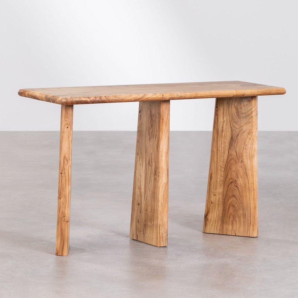 Konsolinis staliukas AMBYL, akacijos mediena, natūrali