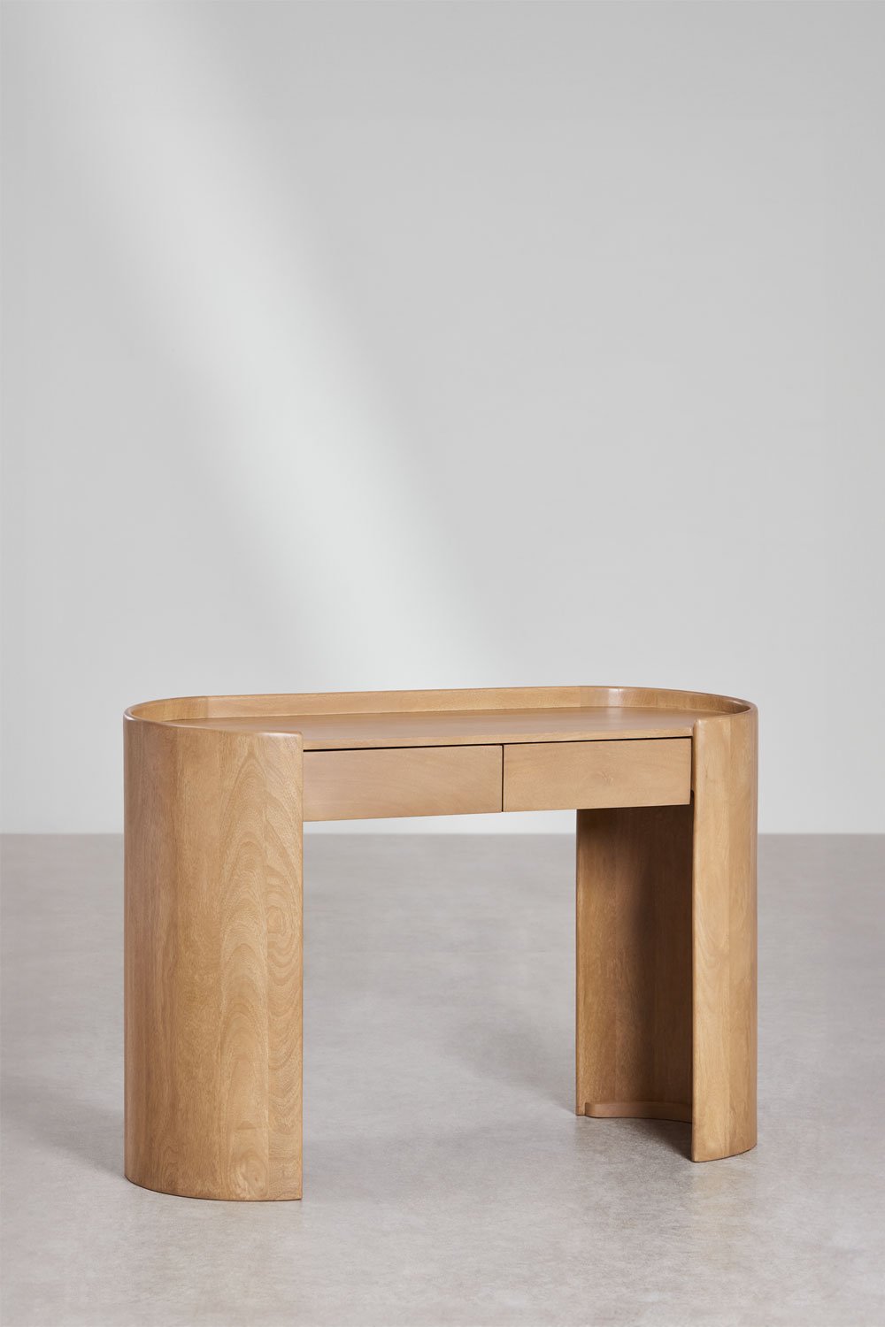 Mango medienos konsolė su stalčiais | namuideja.lt | baldas svetainei